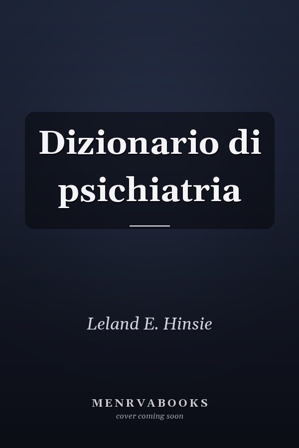 Dizionario di psichiatria