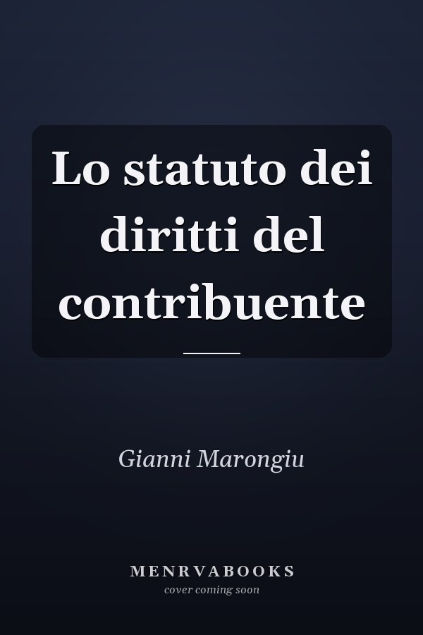 Lo statuto dei diritti del contribuente