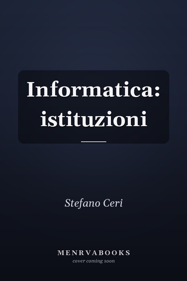 Informatica: istituzioni