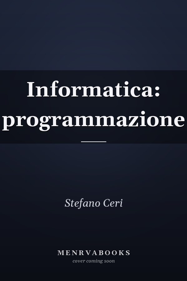 Informatica: programmazione