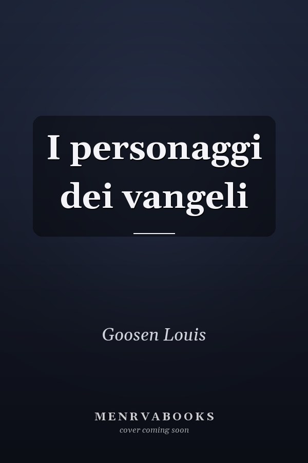 I personaggi dei vangeli