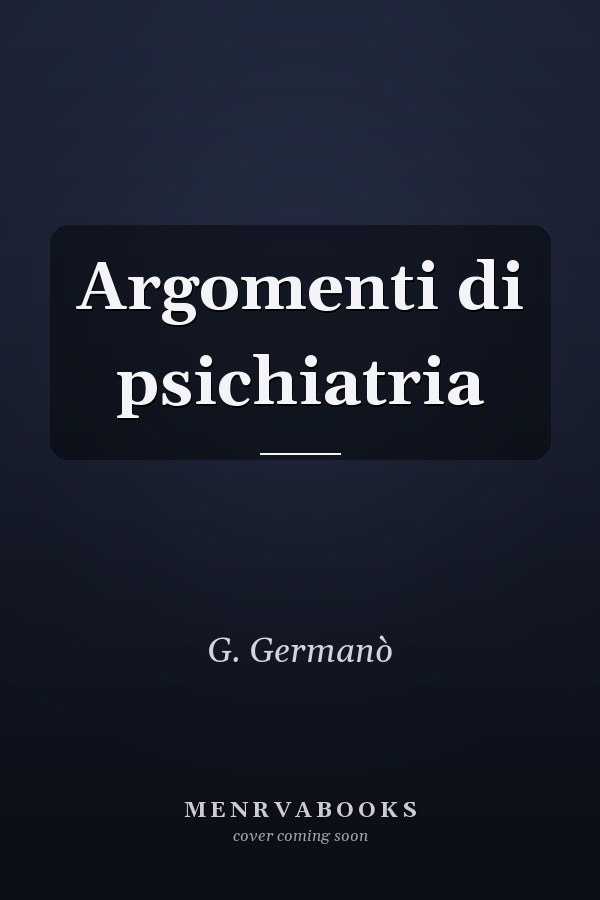 Argomenti di psichiatria