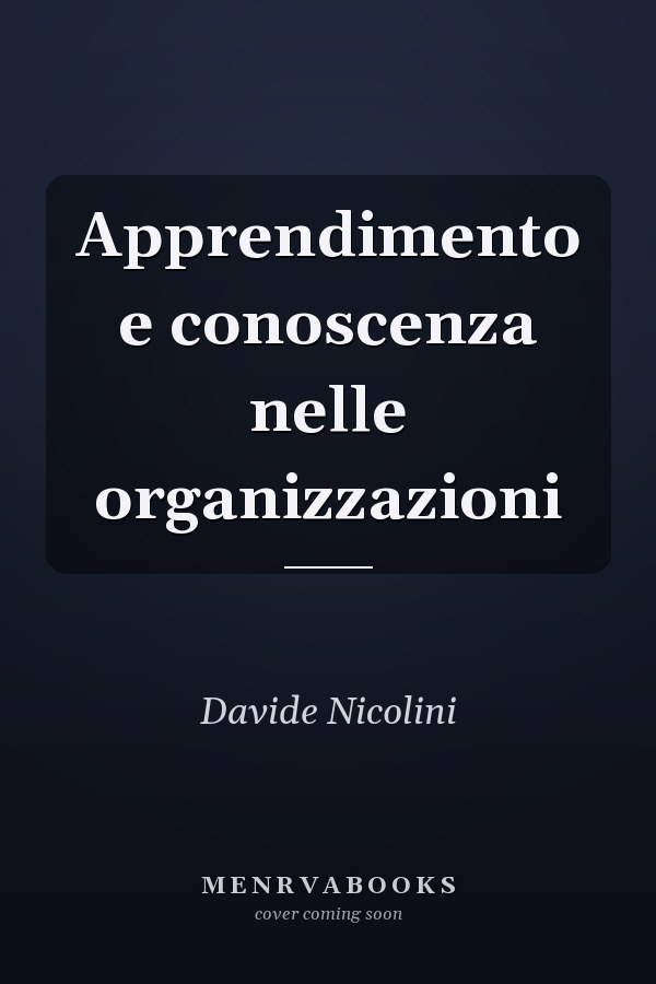 Apprendimento e conoscenza nelle organizzazioni