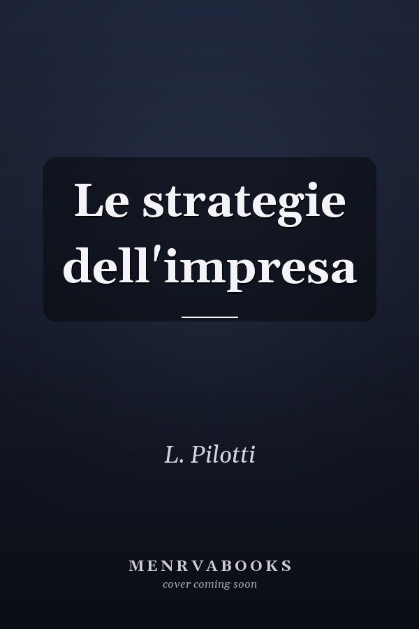 Le strategie dell'impresa