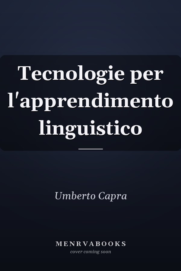 Tecnologie per l'apprendimento linguistico