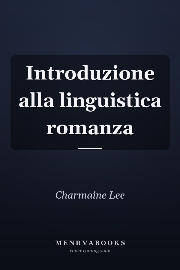 Introduzione alla linguistica romanza
