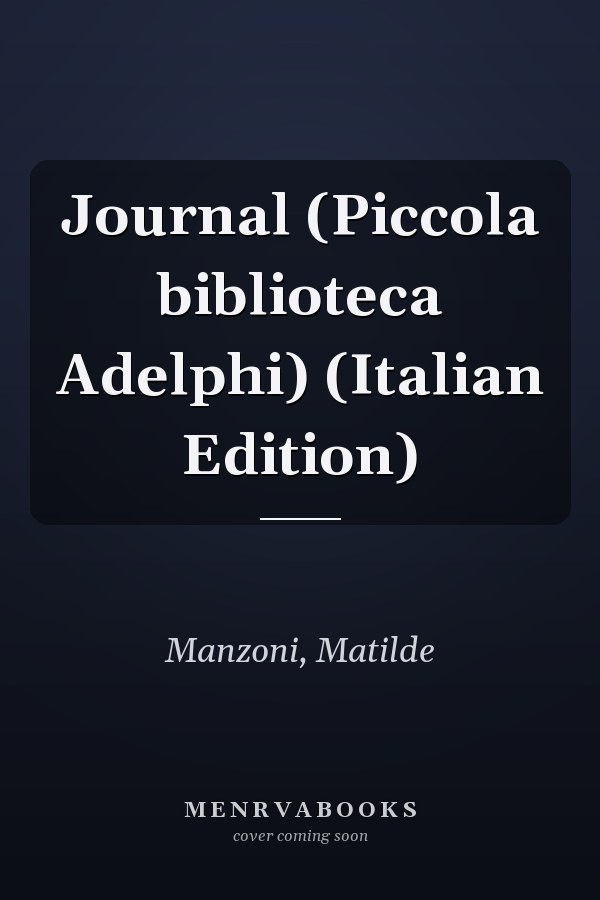 Journal (Piccola biblioteca Adelphi) (Italian Edition)