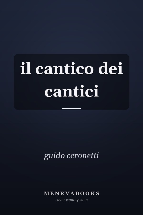il cantico dei cantici