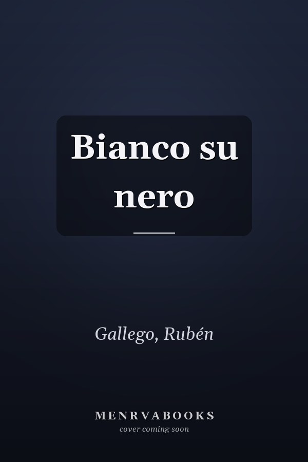 Bianco su nero