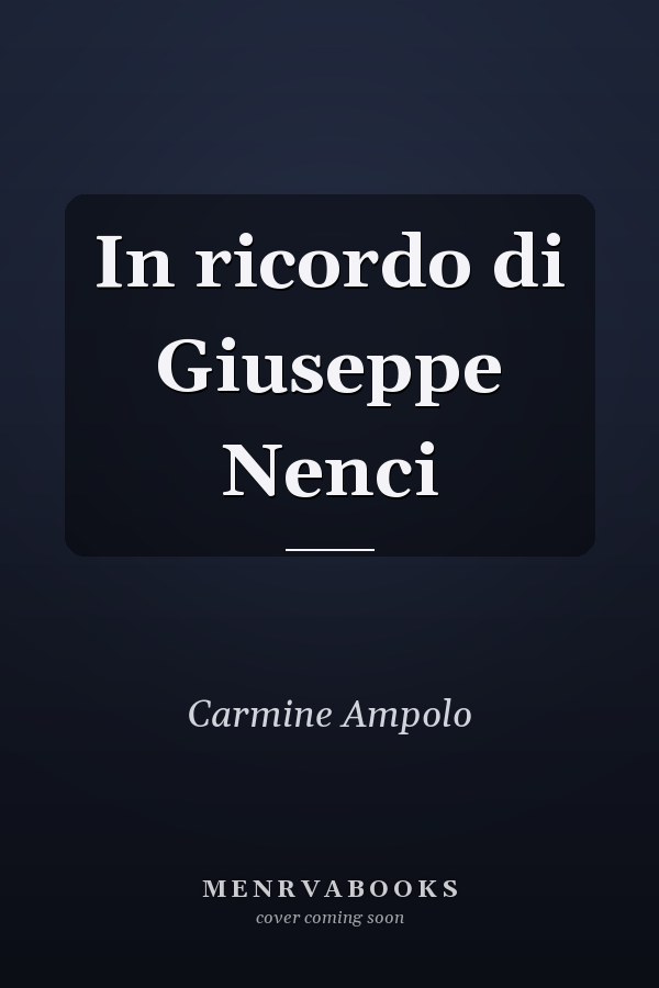 In ricordo di Giuseppe Nenci