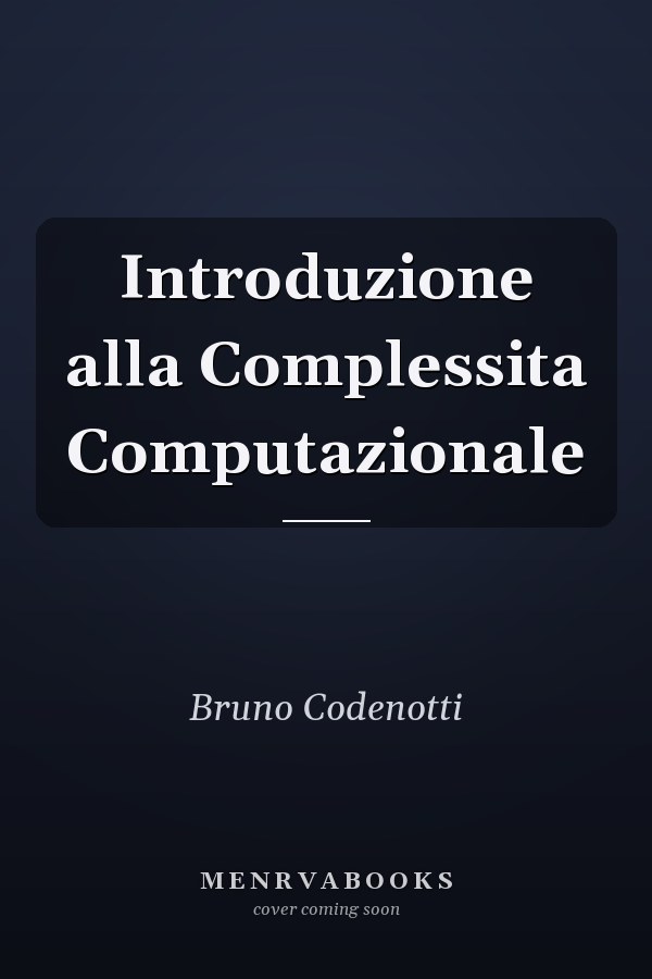 Introduzione alla Complessita Computazionale