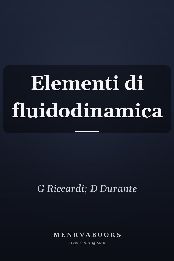 Elementi di fluidodinamica