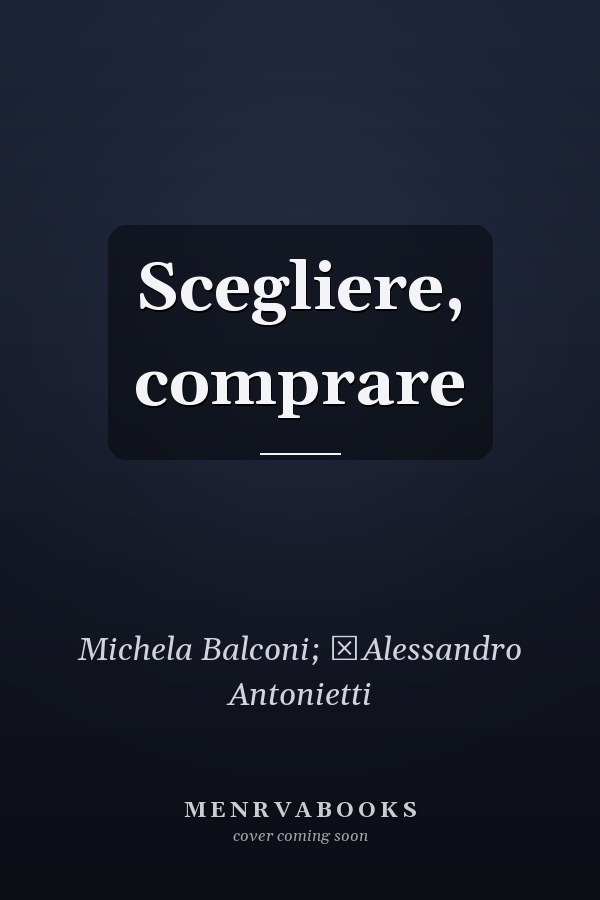 Scegliere, comprare