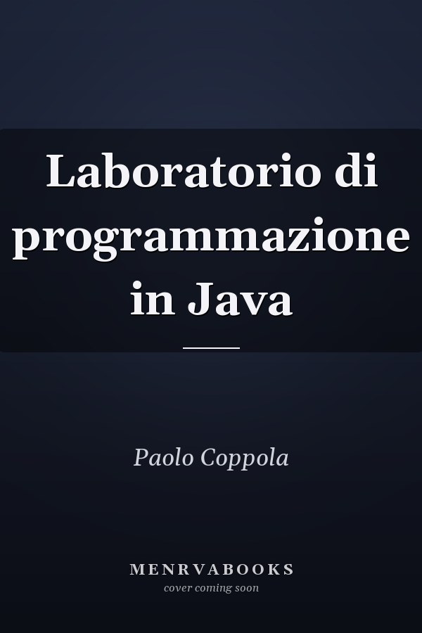 Laboratorio di programmazione in Java