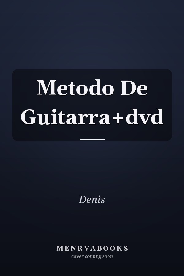 Metodo De Guitarra+dvd
