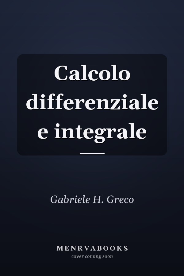 Calcolo differenziale e integrale