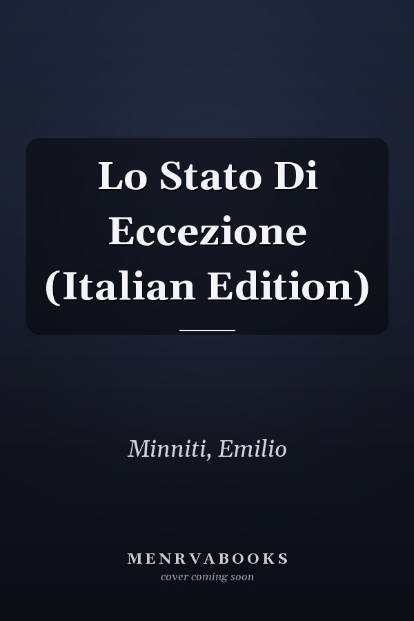 Lo Stato Di Eccezione (Italian Edition)