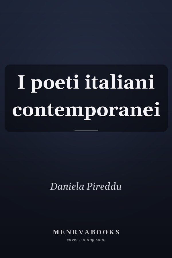 I poeti italiani contemporanei