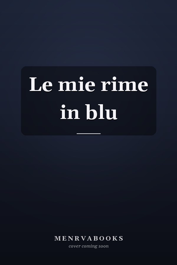 Le mie rime in blu