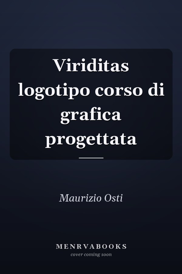 Viriditas logotipo corso di grafica progettata