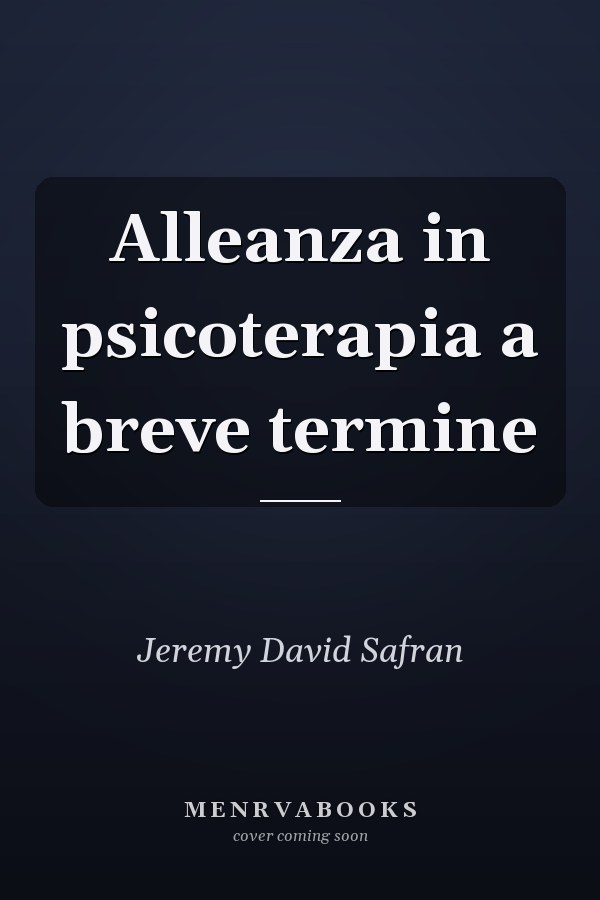 Alleanza in psicoterapia a breve termine