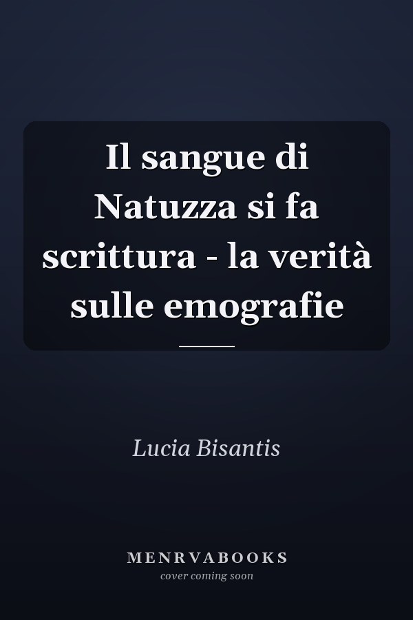 Il sangue di Natuzza si fa scrittura - la verità sulle emografie