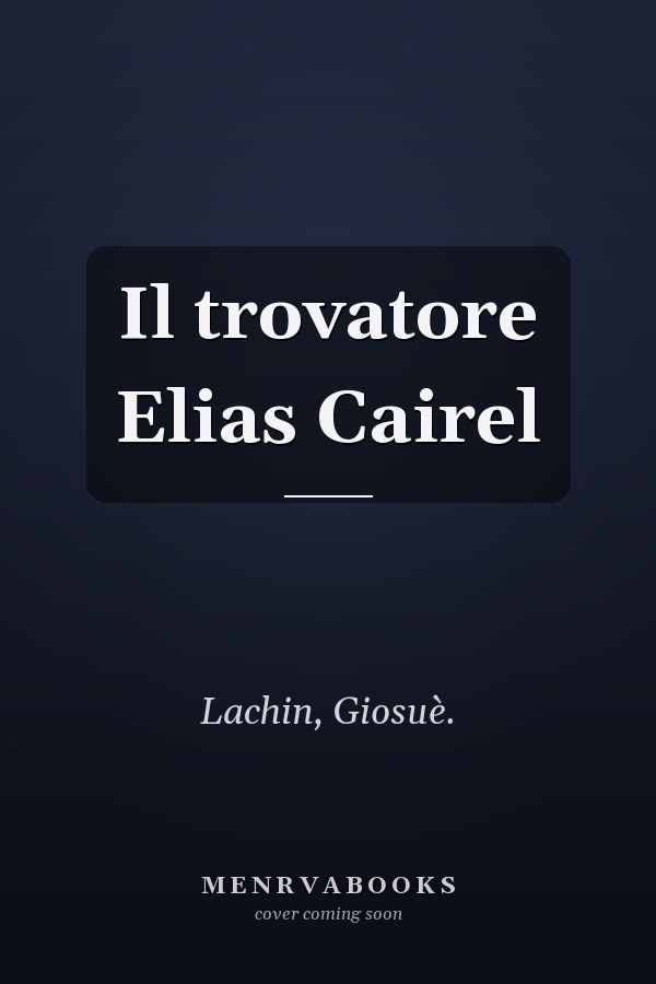 Il trovatore Elias Cairel