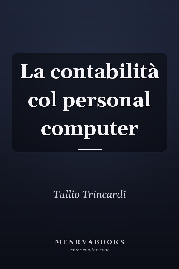 La contabilità col personal computer