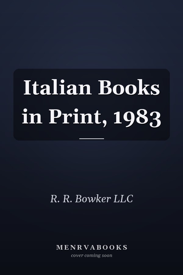 Italian Books in Print, 1983