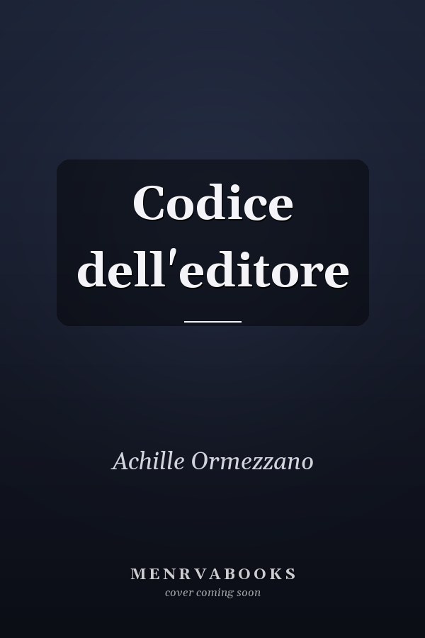 Codice dell'editore