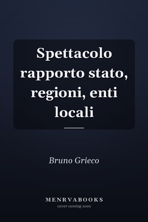 Spettacolo rapporto stato, regioni, enti locali