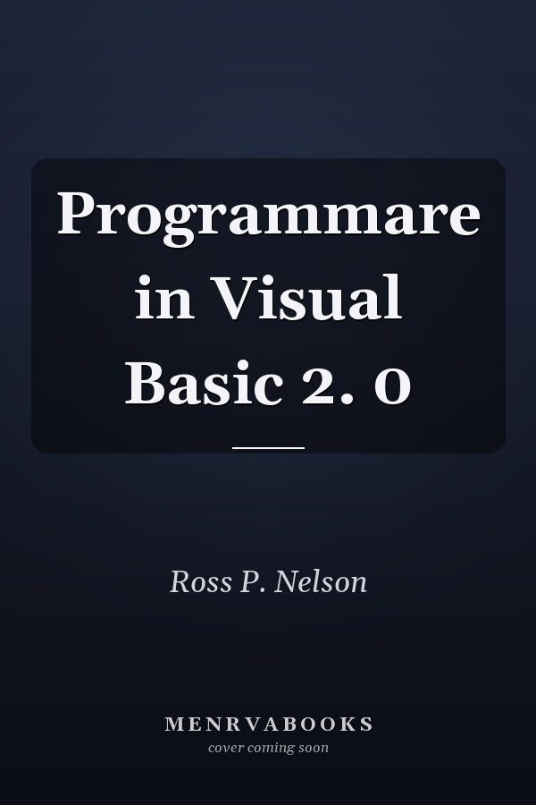 Programmare in Visual Basic 2. 0
