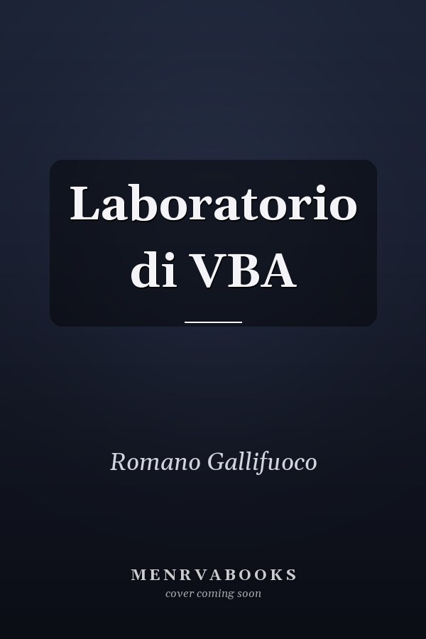 Laboratorio di VBA