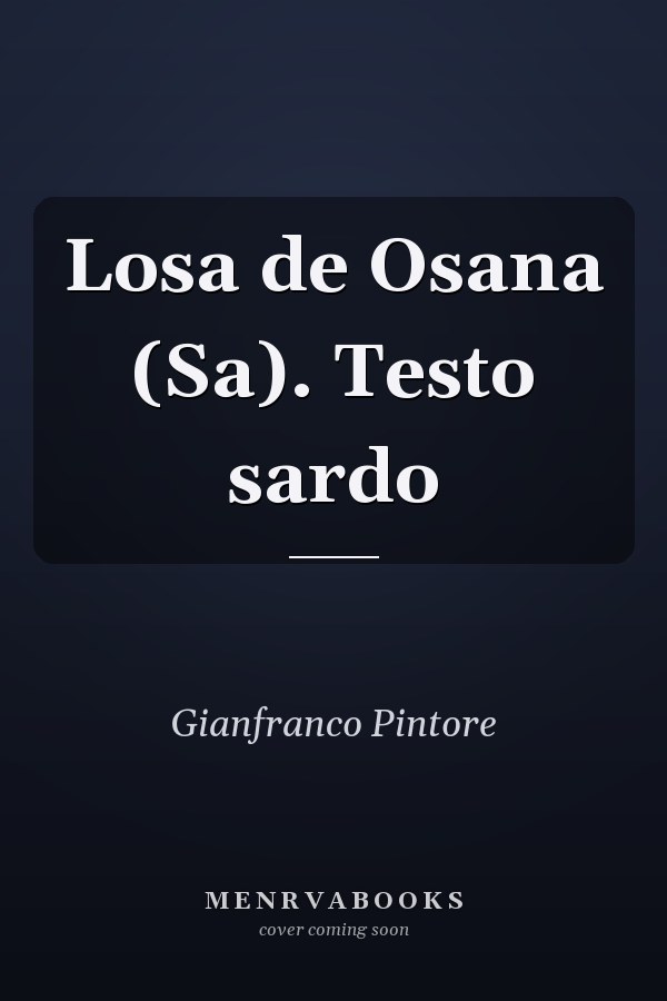 Losa de Osana (Sa). Testo sardo