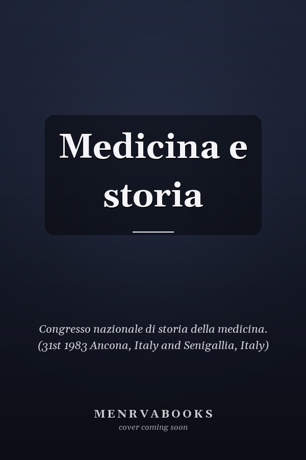 Medicina e storia
