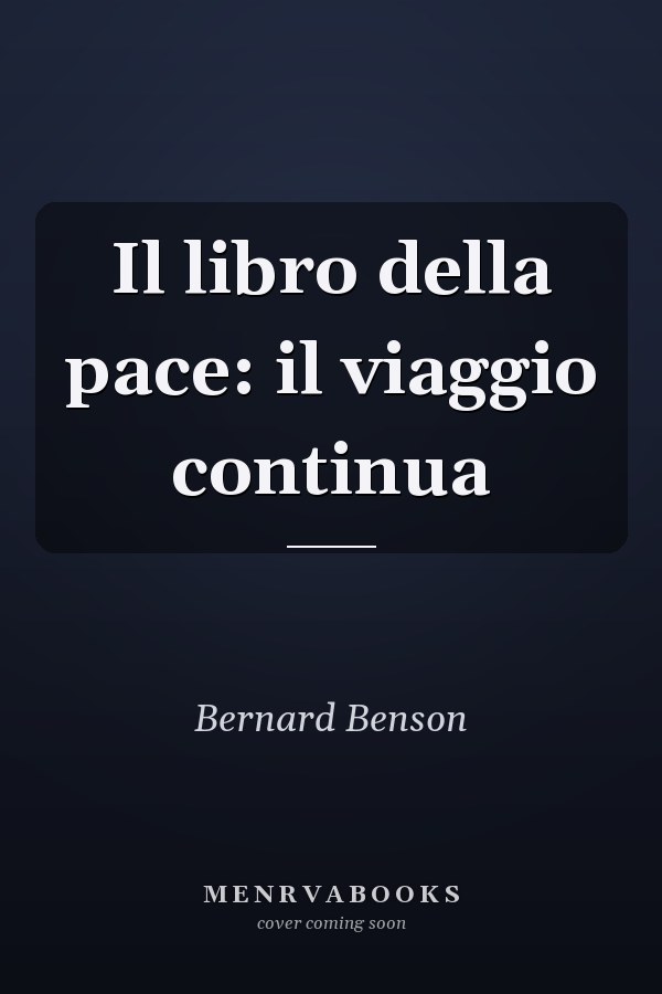 Il libro della pace: il viaggio continua