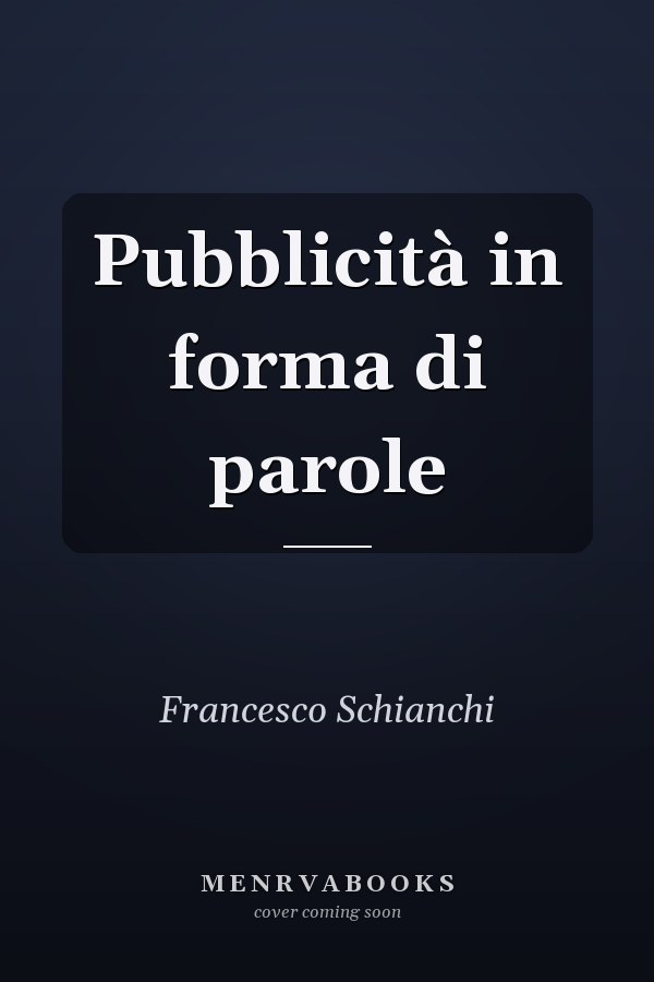 Pubblicità in forma di parole