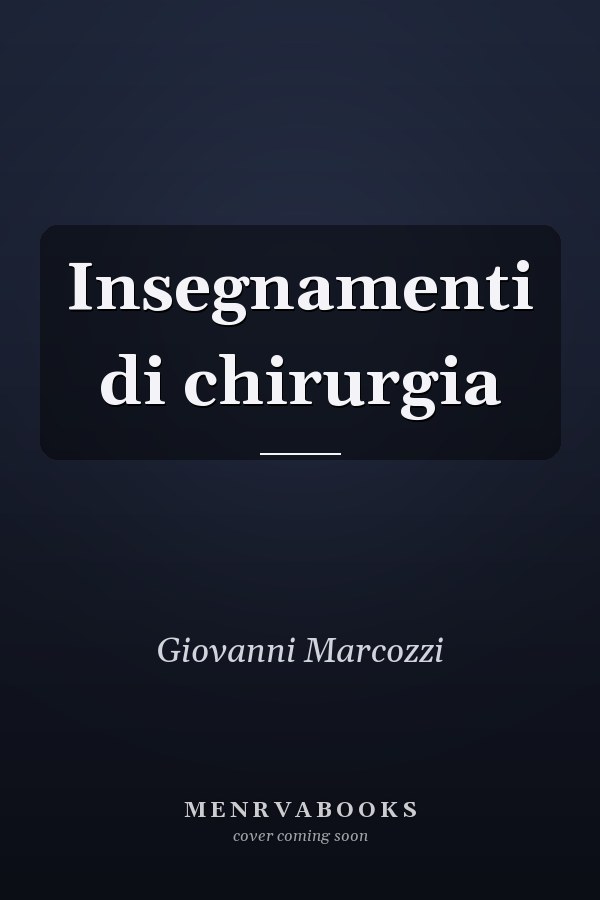 Insegnamenti di chirurgia