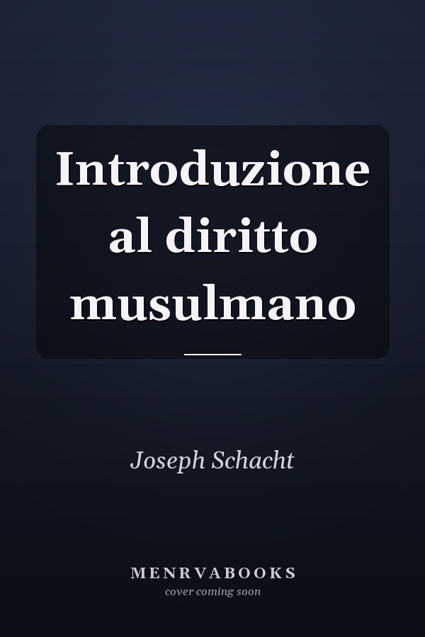 Introduzione al diritto musulmano