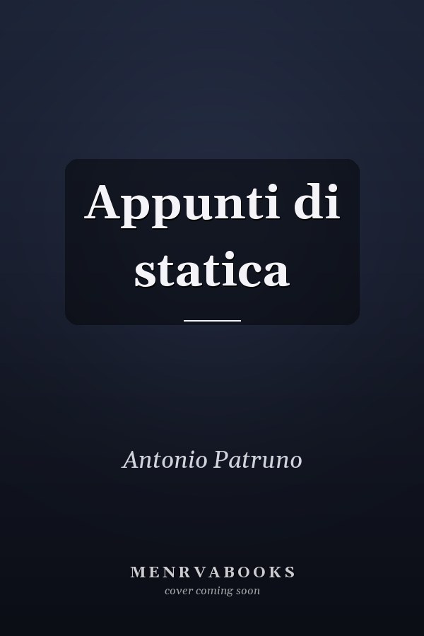 Appunti di statica
