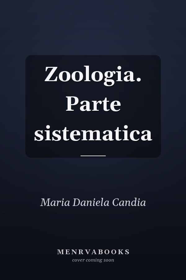 Zoologia. Parte sistematica