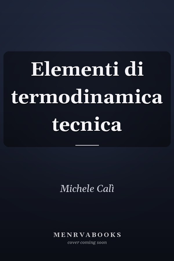 Elementi di termodinamica tecnica