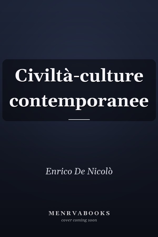 Civiltà-culture contemporanee