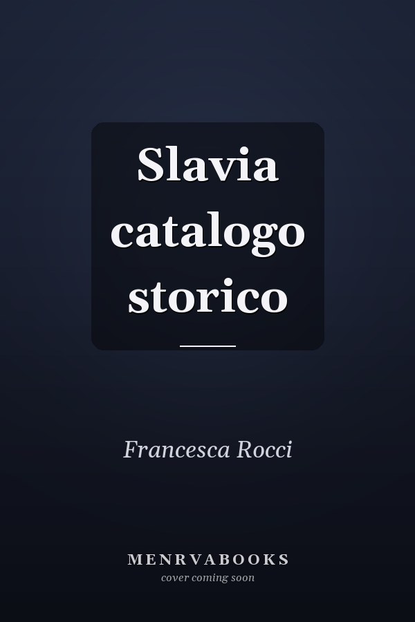 Slavia catalogo storico