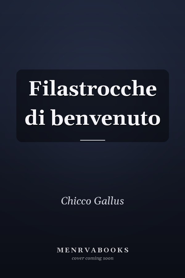 Filastrocche di benvenuto