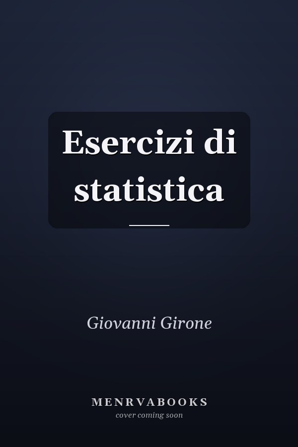 Esercizi di statistica