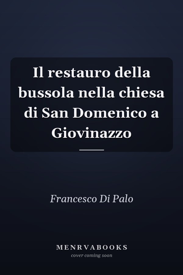 Il restauro della bussola nella chiesa di San Domenico a Giovinazzo