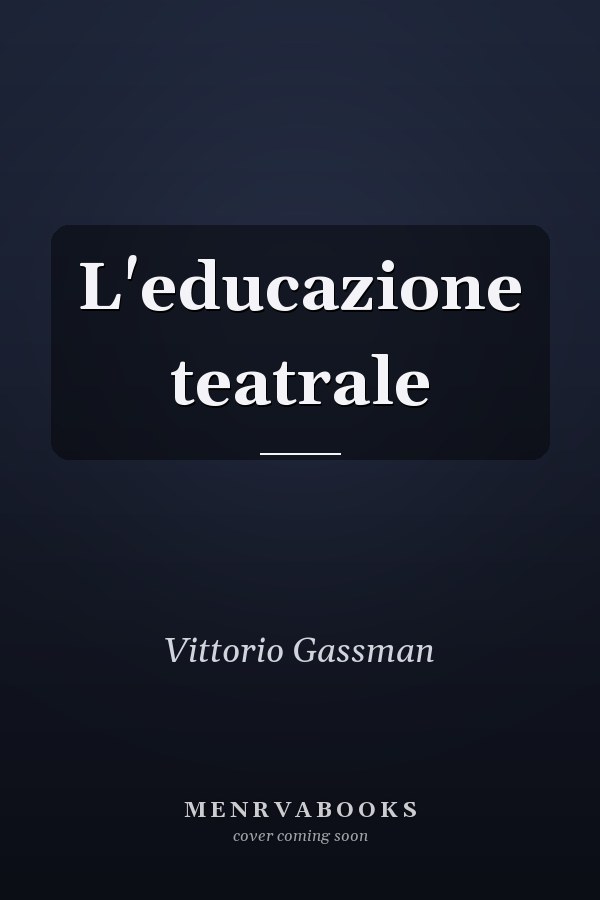 L'educazione teatrale