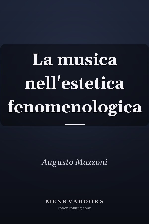 La musica nell'estetica fenomenologica