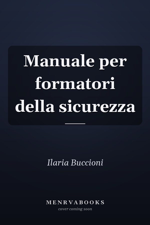 Manuale per formatori della sicurezza